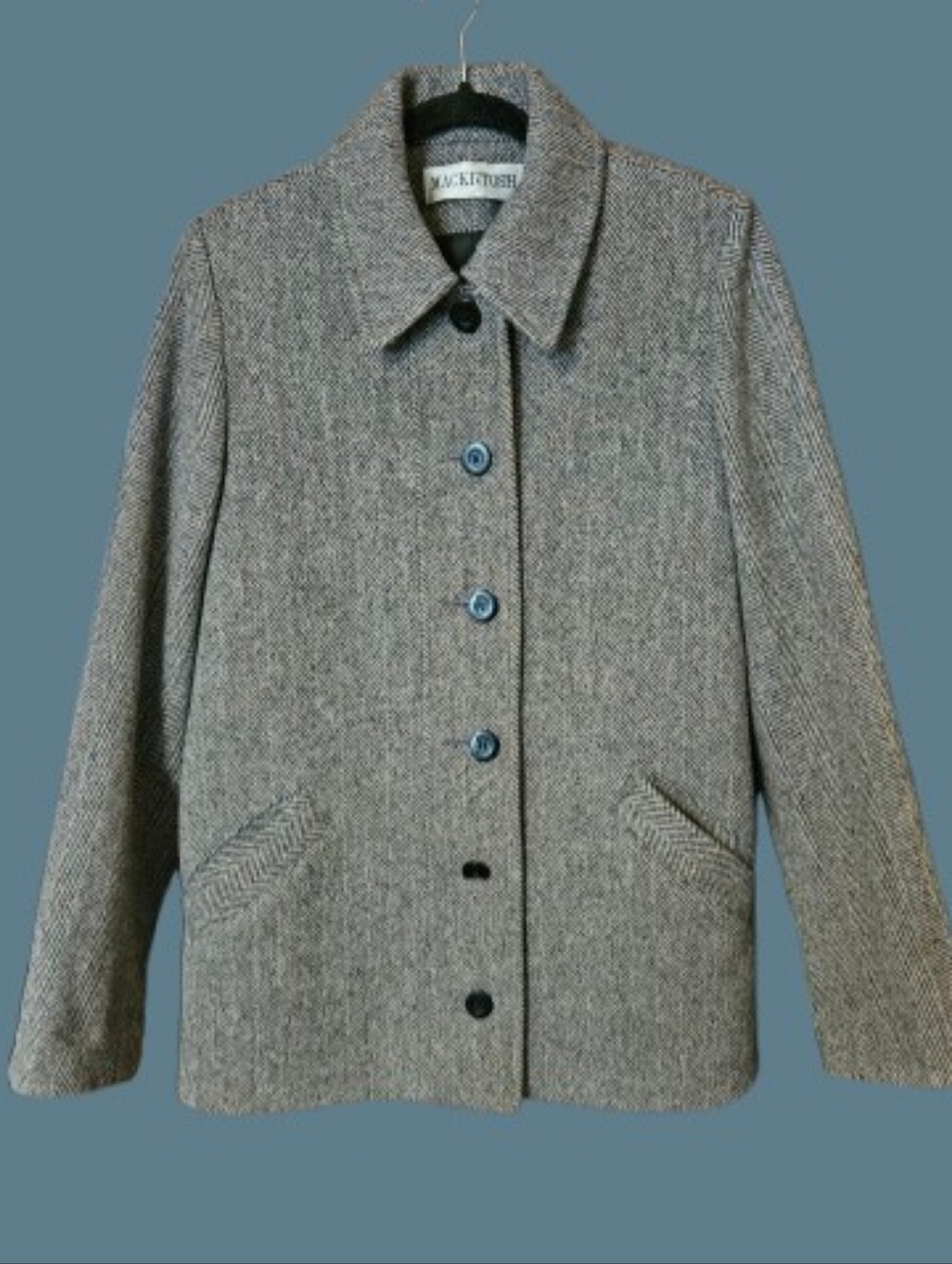 Mackintosh Vintage Wool Blend Pea Coat